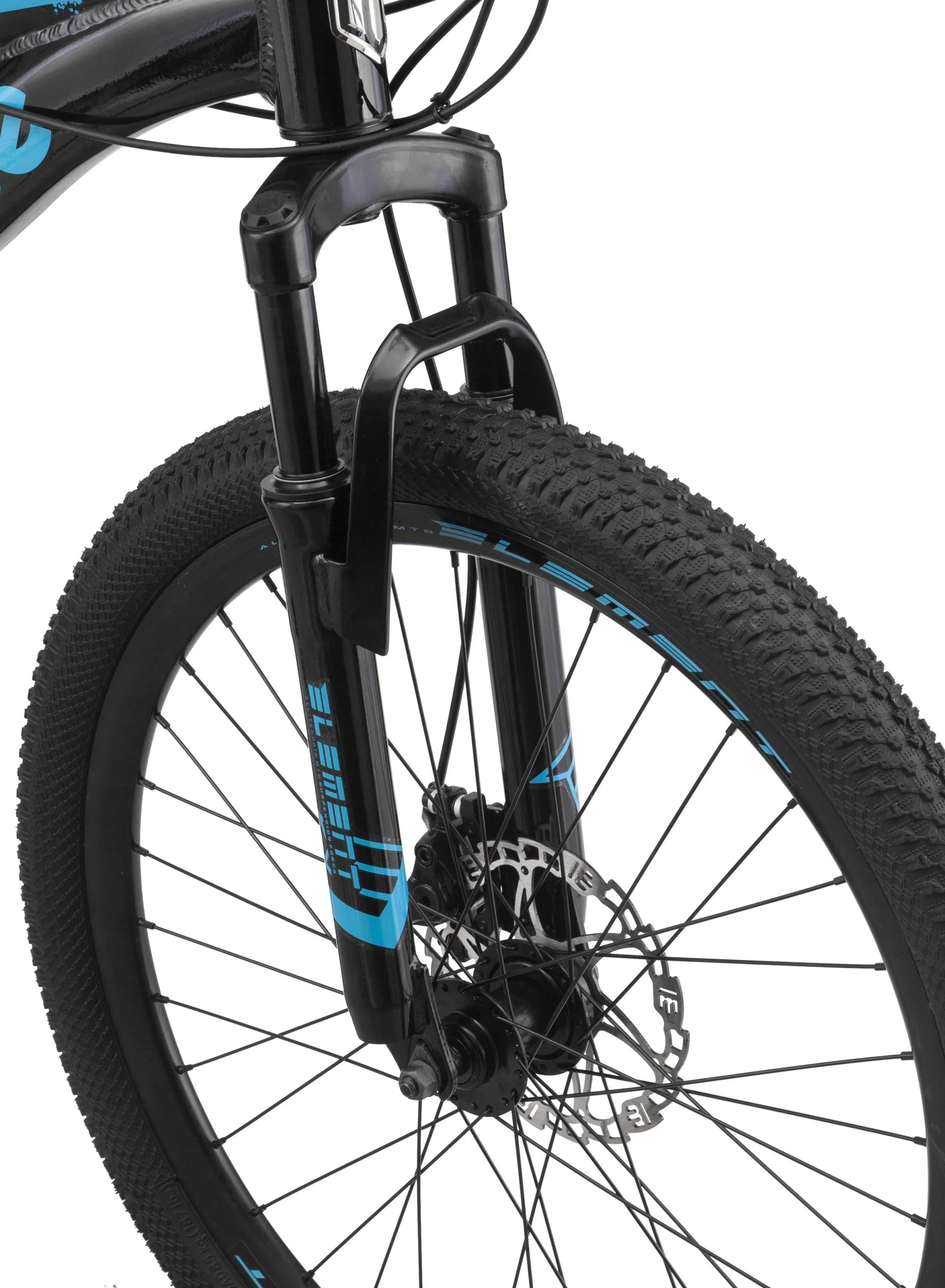 Mongoose 24" Durham Mountain Bike, 21 Speeds, Black