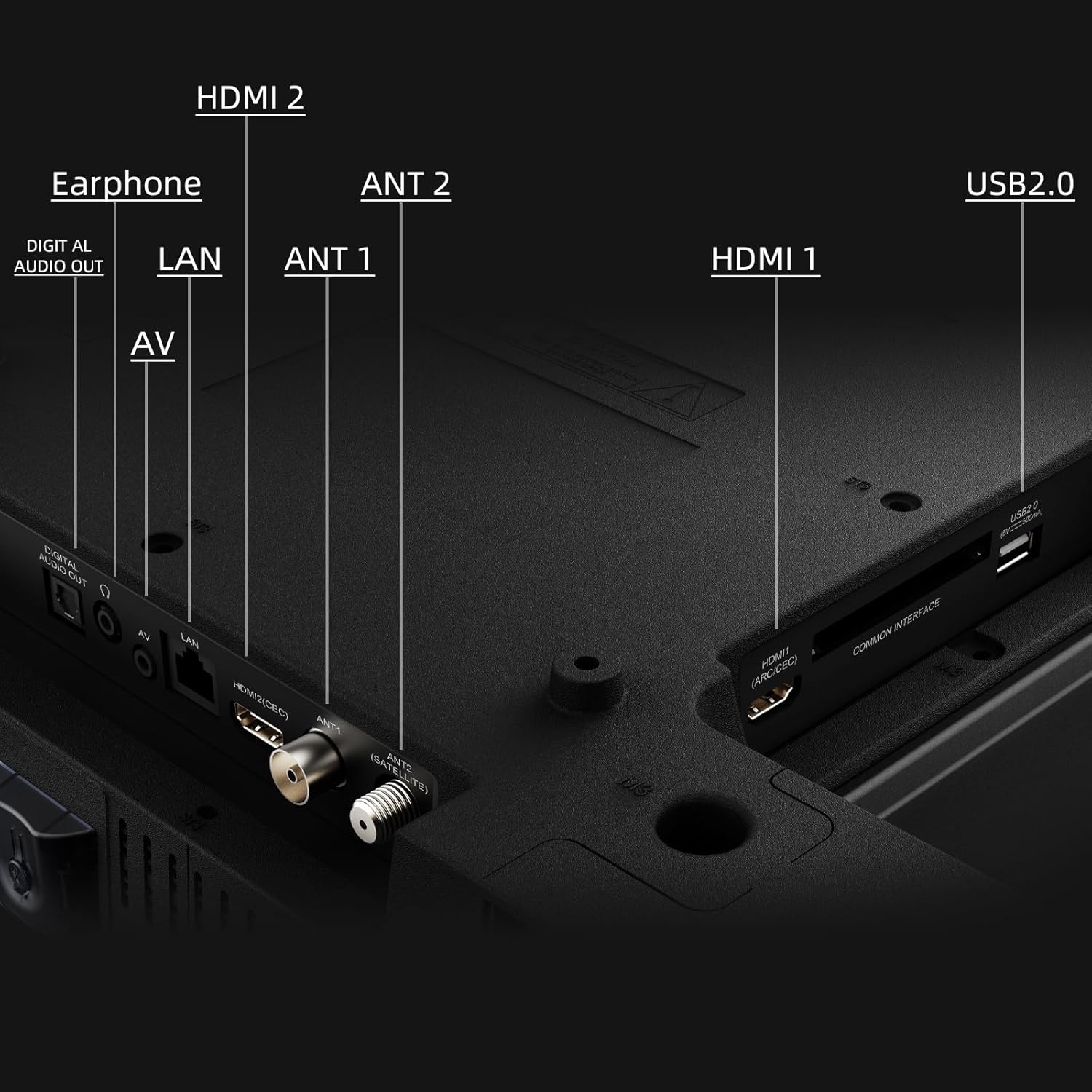 CHIQ L32QM9G 32 Pouces (80 cm) FHD Smart Téléviseur QLED HDR10 Google TV Google Assistant Tuner Triple Dolby Audio DBX-TV Chromecast intégré HDMI USB sans Cadre en Métal Noir